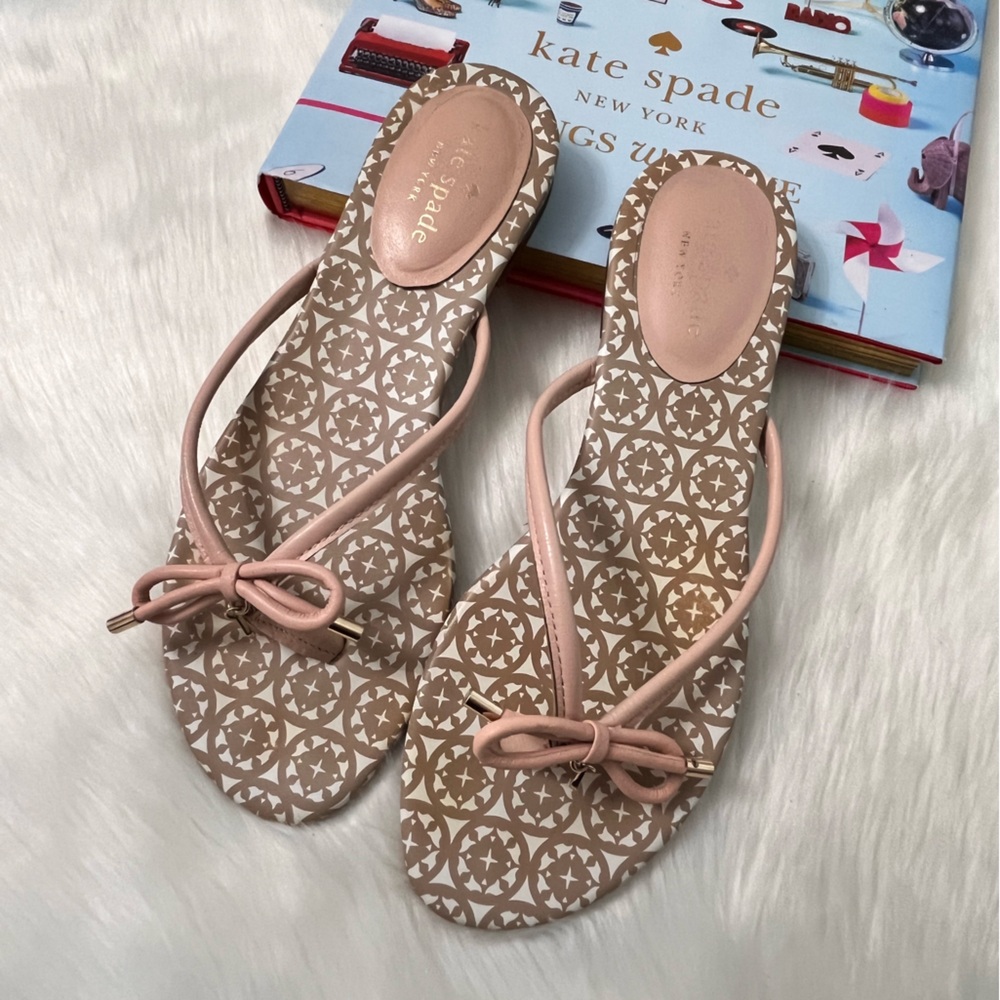 KATE SPADE WOMEN SIZE 7 1/2 NUDE SANDAL